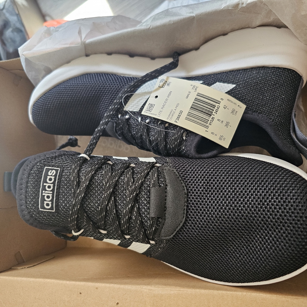 Adidas Men's Black Running Shoes